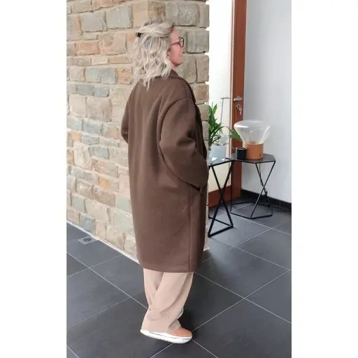 eleaka manteau estelle chocolat 2.webp