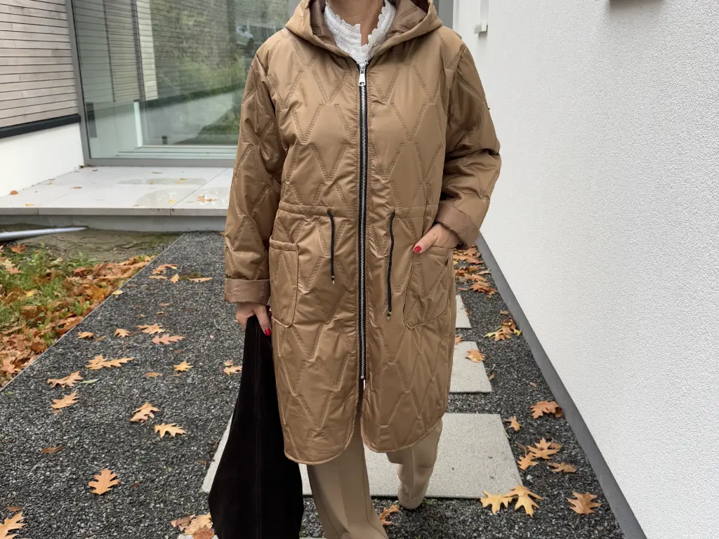 Manteau Calzura camel