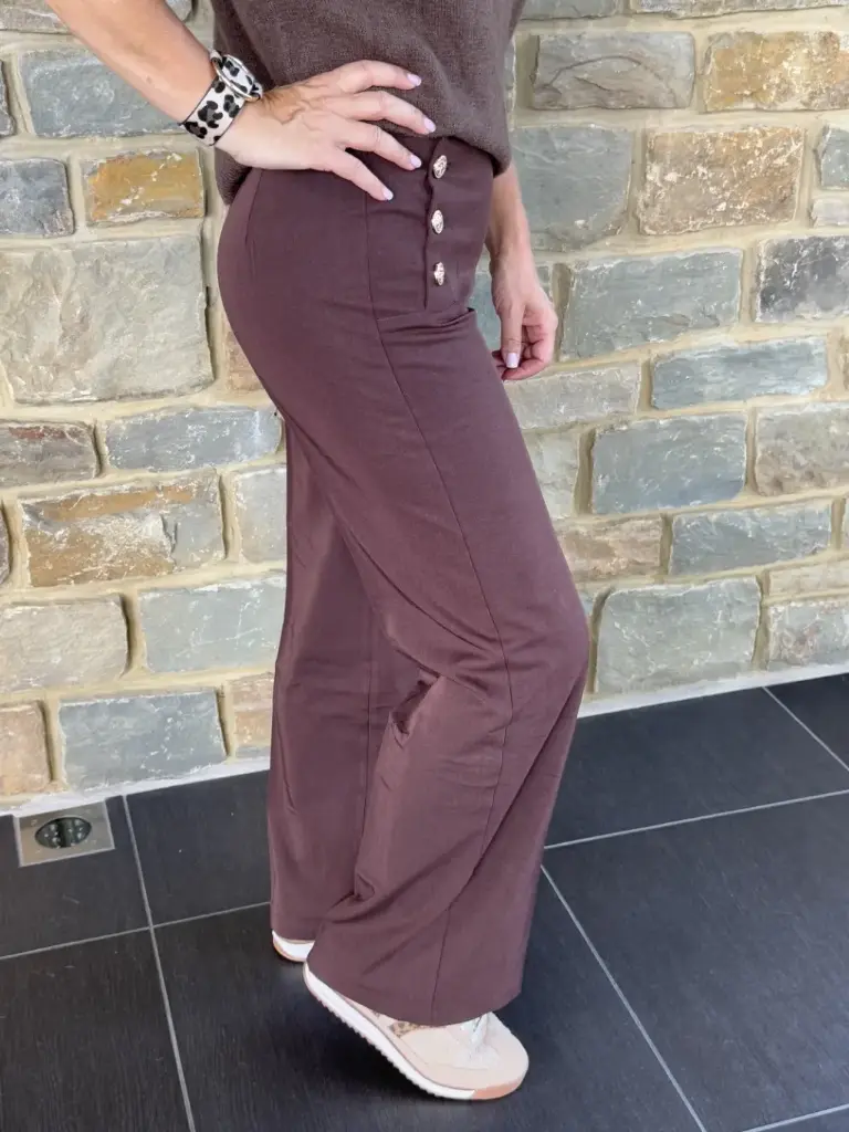Pantalon Brooklyn chocolat