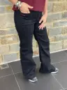 Pantalon denim Noircoeur noir