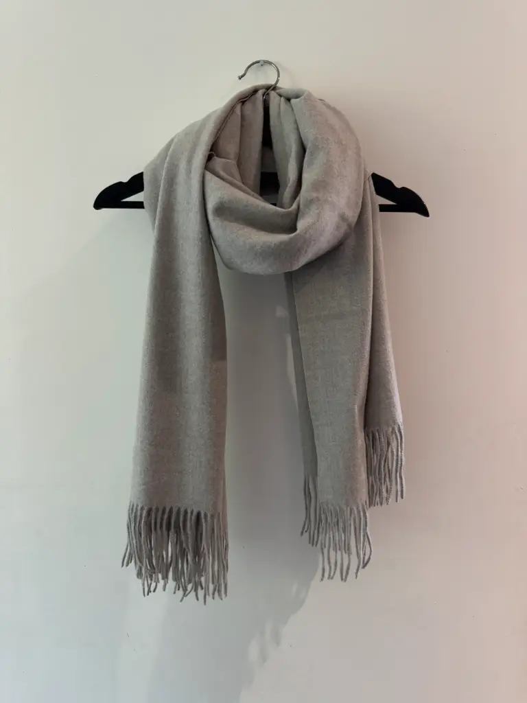 Echarpe Camélya grise