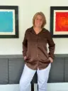 Chemisier Valou chocolat
