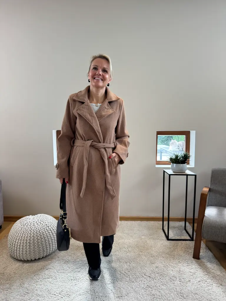 Manteau Laurence moka