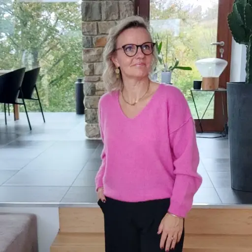 Pull Edmée rose