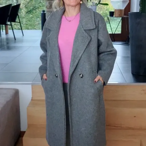Manteau Estelle gris