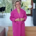 Manteau Estelle fushia