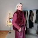 Gilet Jessy bordeaux