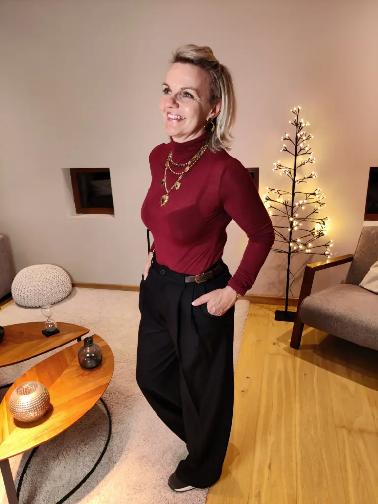 Sous pull Déborah bordeaux