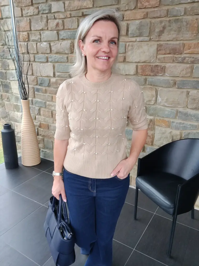 Blouse Apolline camel