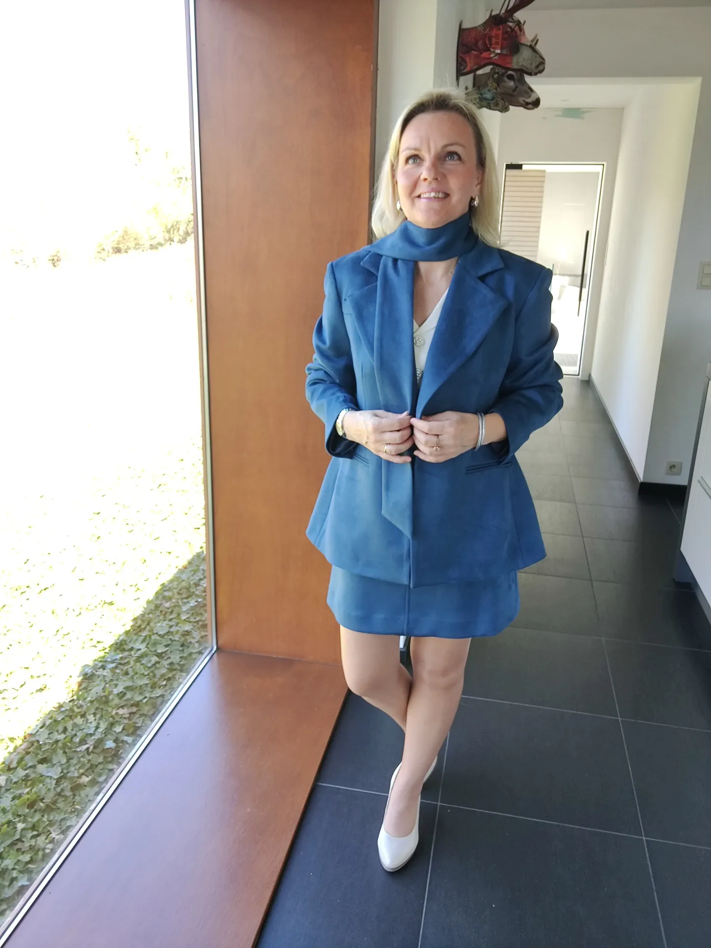 Tailleur Cassandre canard