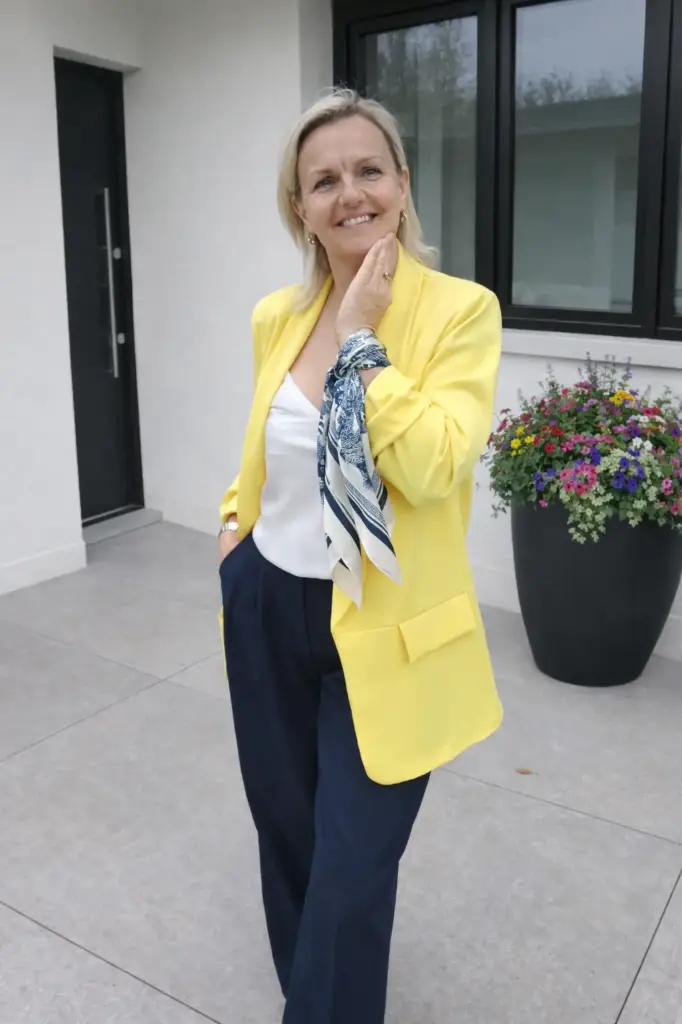 Blazer Carine jaune