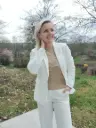 Tailleur Majora blanc