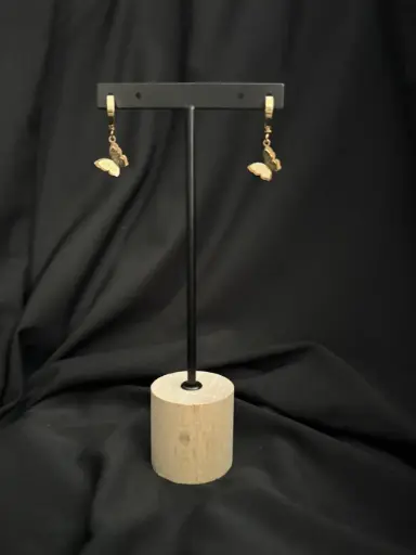 [BOO1213] Boucles Papillons dorés