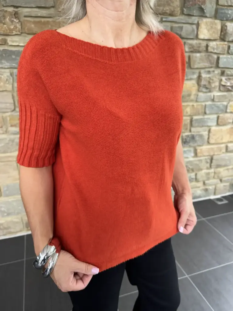 Blouse Alba rouille
