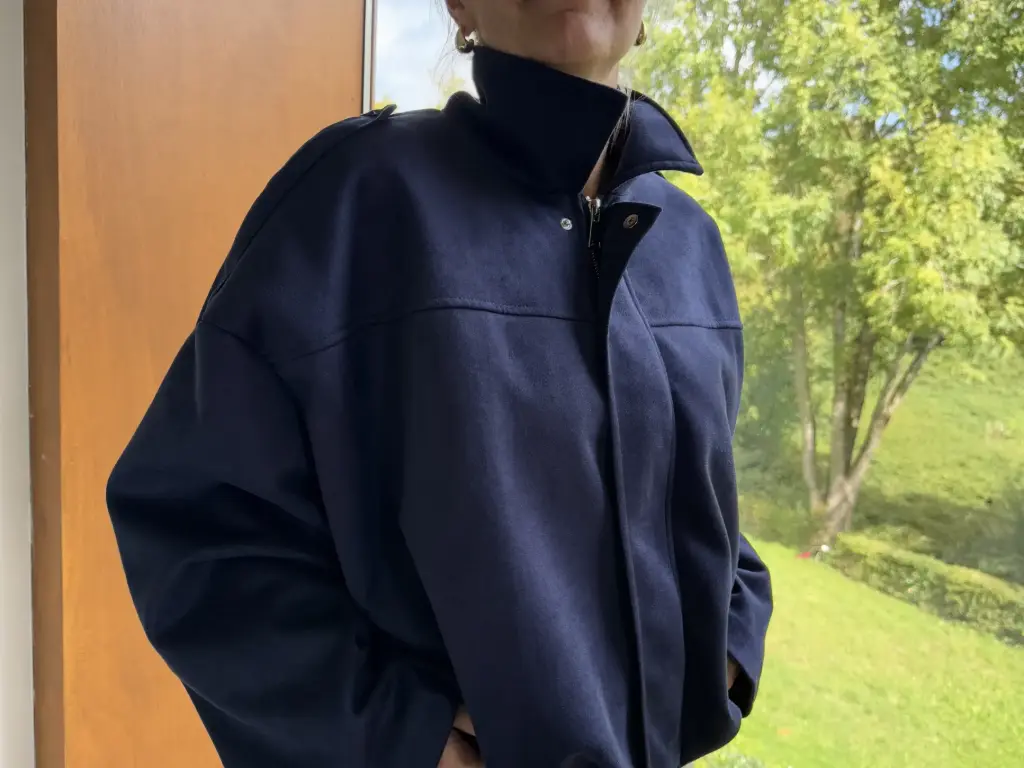 Veste Plurielle bleu marine