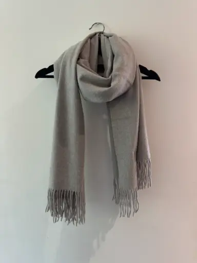 Echarpe Camélya grise