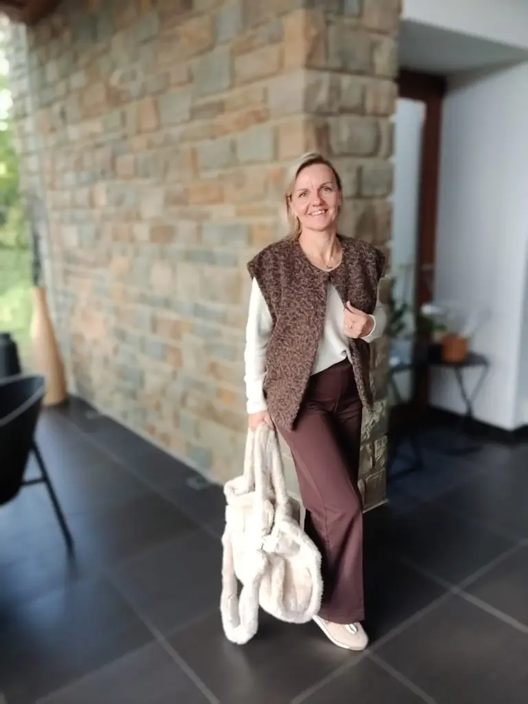 Gilet Cosima chocolat