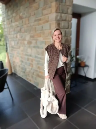 Gilet Cosima chocolat