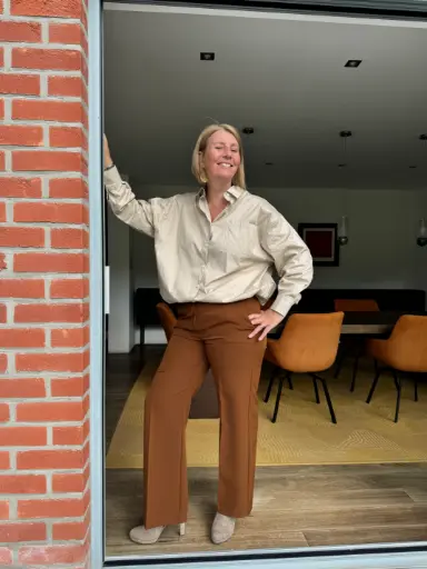 Chemisier Mélanie beige