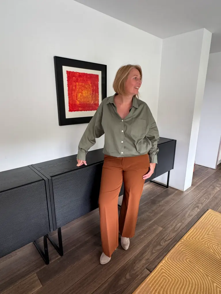 Chemisier Mélanie kaki