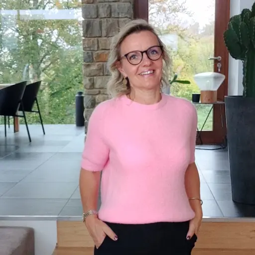 Blouse Roma rose poudré