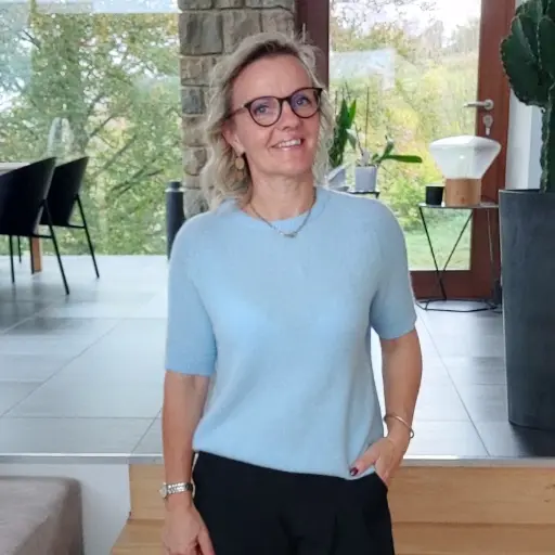 Blouse Roma bleu ciel