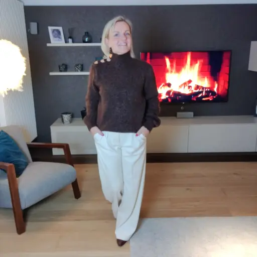 Pull Catherine Chocolat